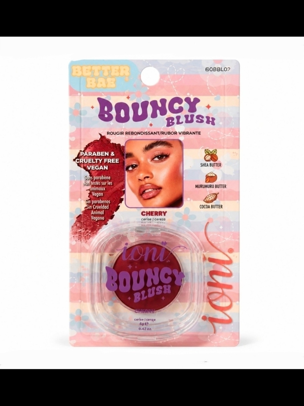 Ioni Bouncy Blush — Cherry BNIB